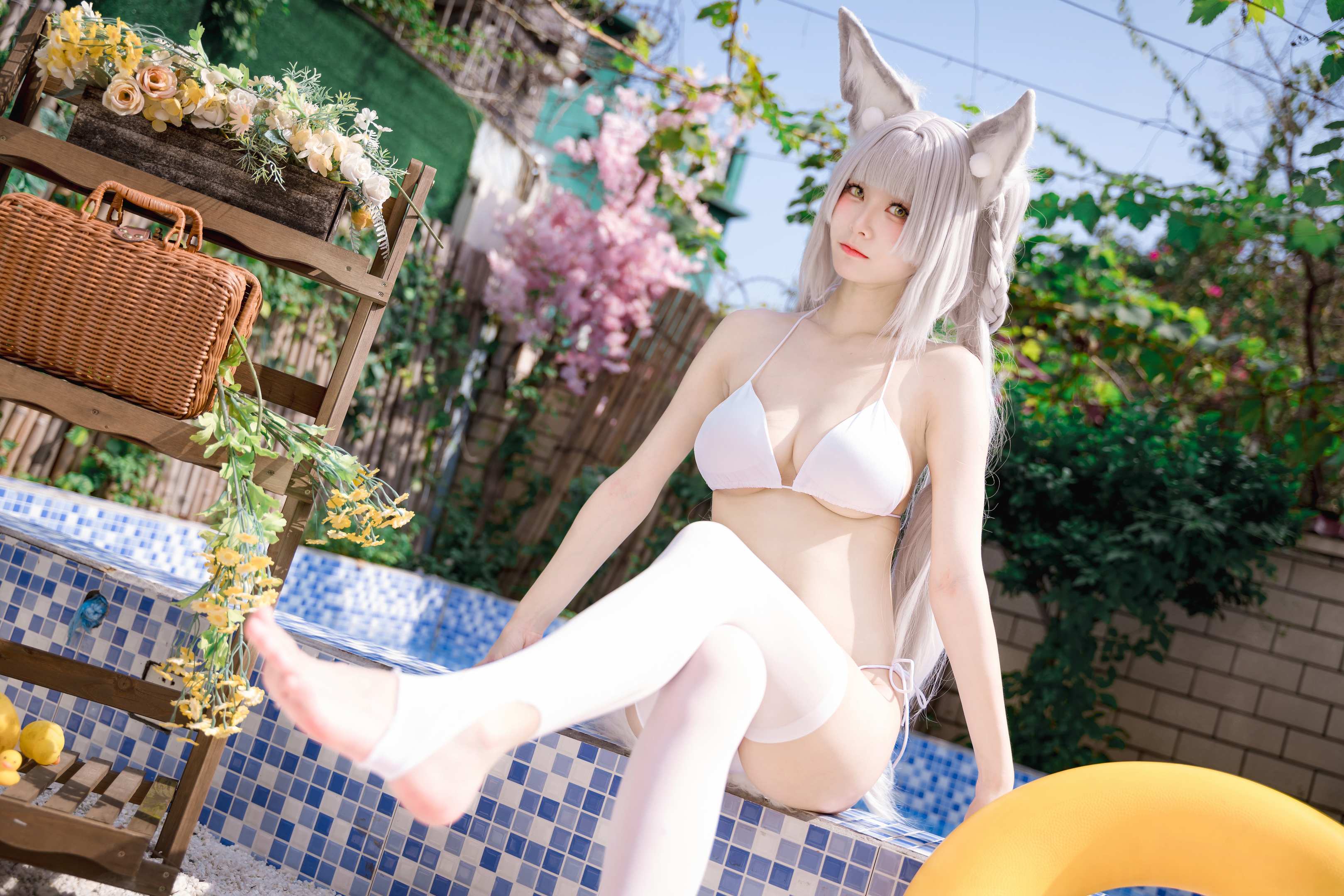 Nine Seven Meow - Asami Swimsuit 29P