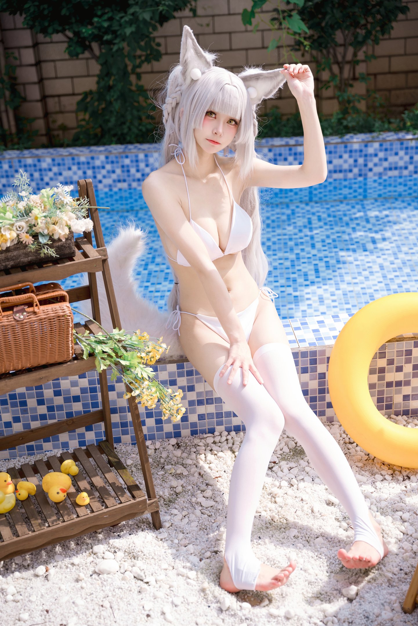 Nine Seven Meow - Asami Swimsuit 29P
