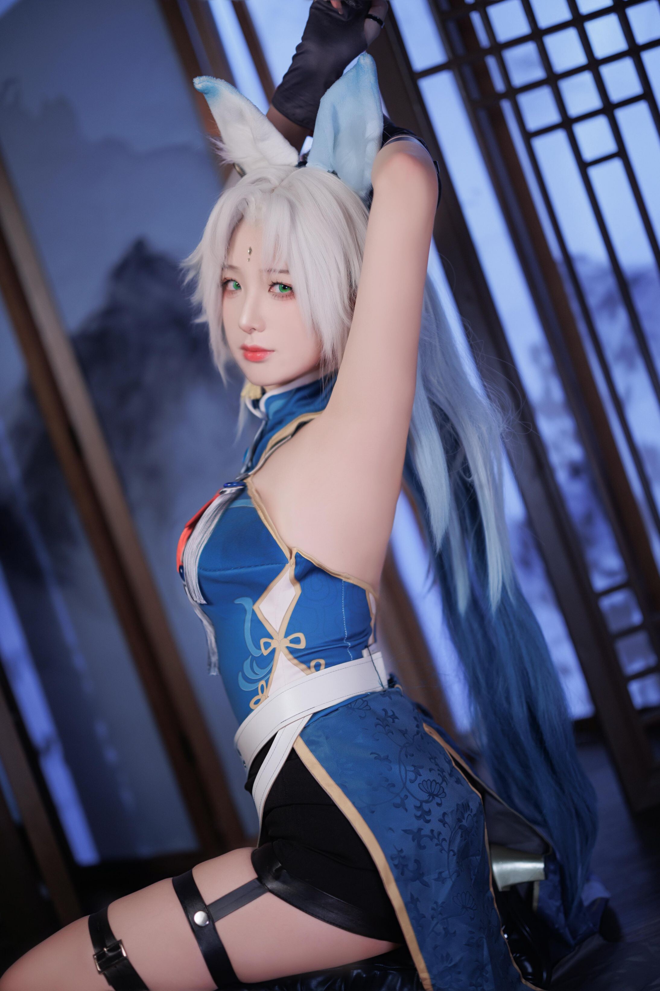 Feng Jiangjiang - Flying Cloud Beautiful Feet 36P