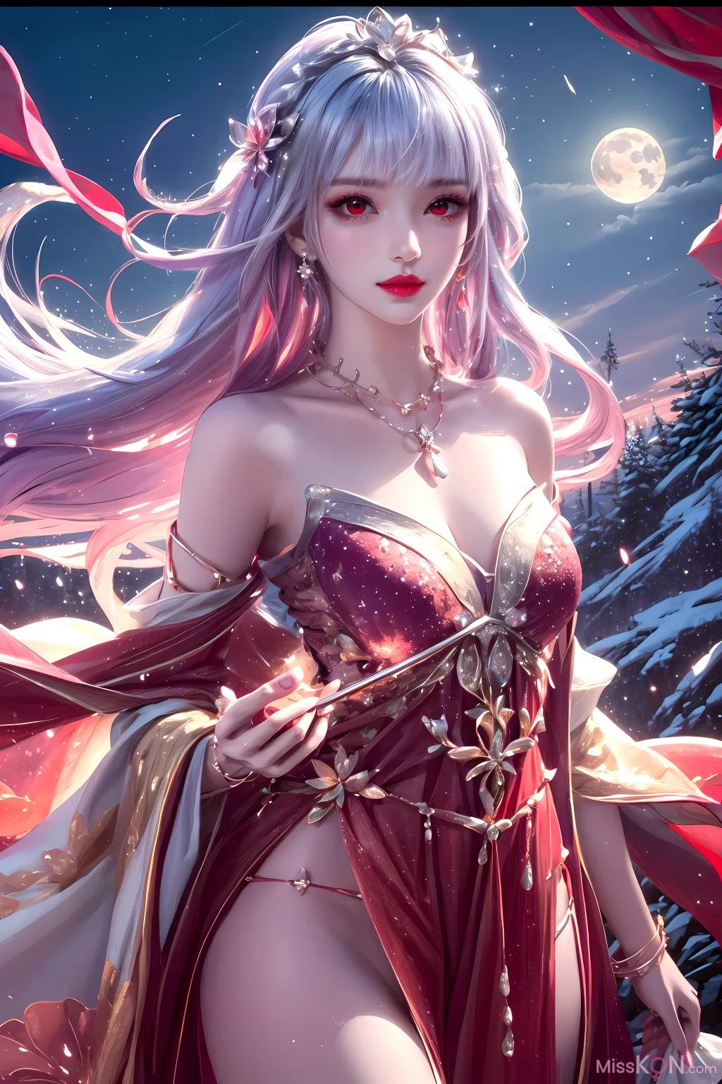 AI Generated] kuzan: 完美世界-太陰玉兔 (61 張照片)