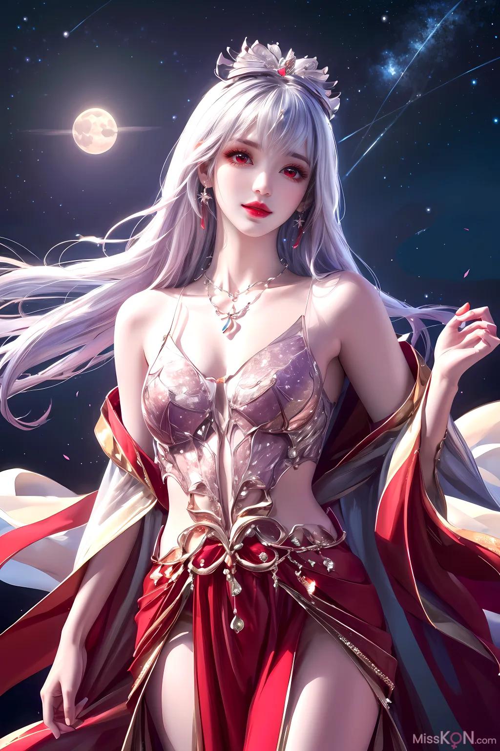 AI Generated] kuzan: 完美世界-太陰玉兔 (61 張照片)