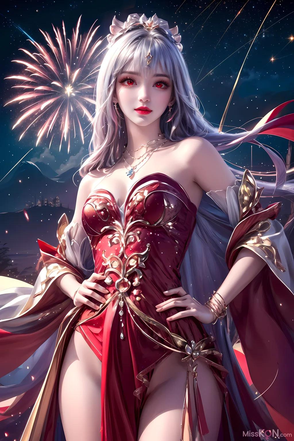 AI Generated] kuzan: 完美世界-太陰玉兔 (61 張照片)