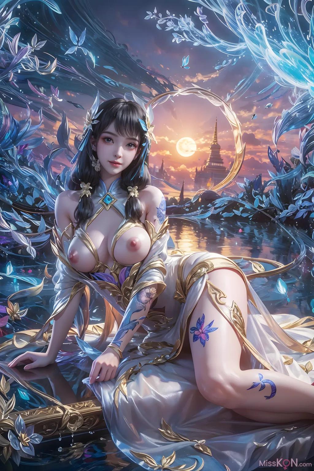 AI 생성] 백련성신-윤락 (86장 사진)