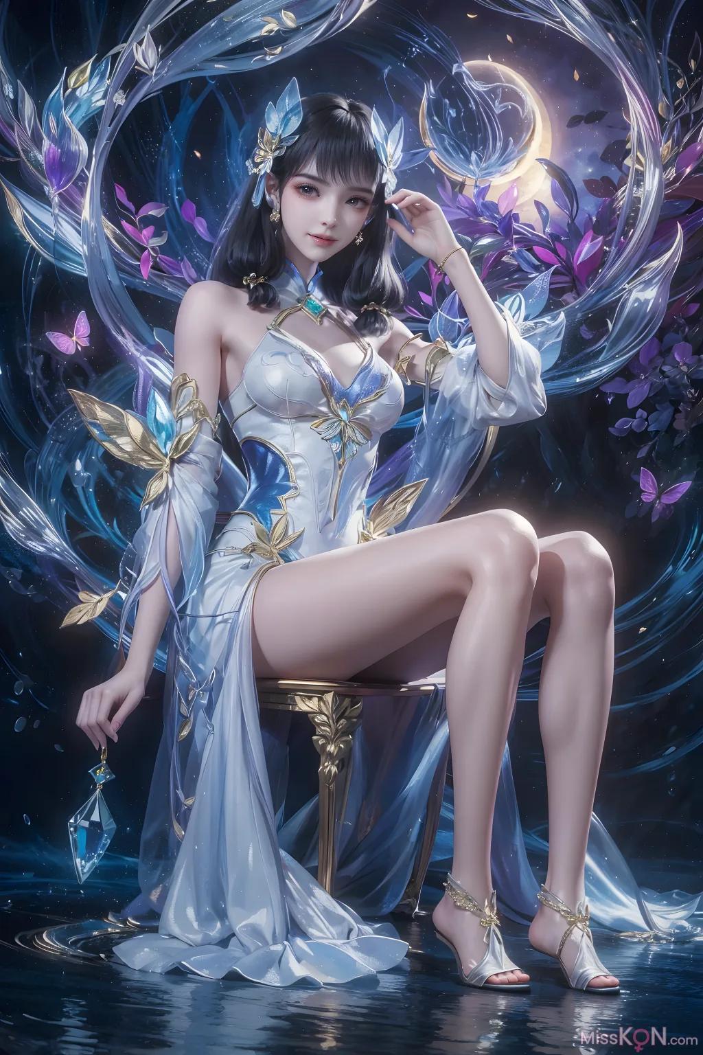[AI Generated] 百炼成神-云落 (86 photos)