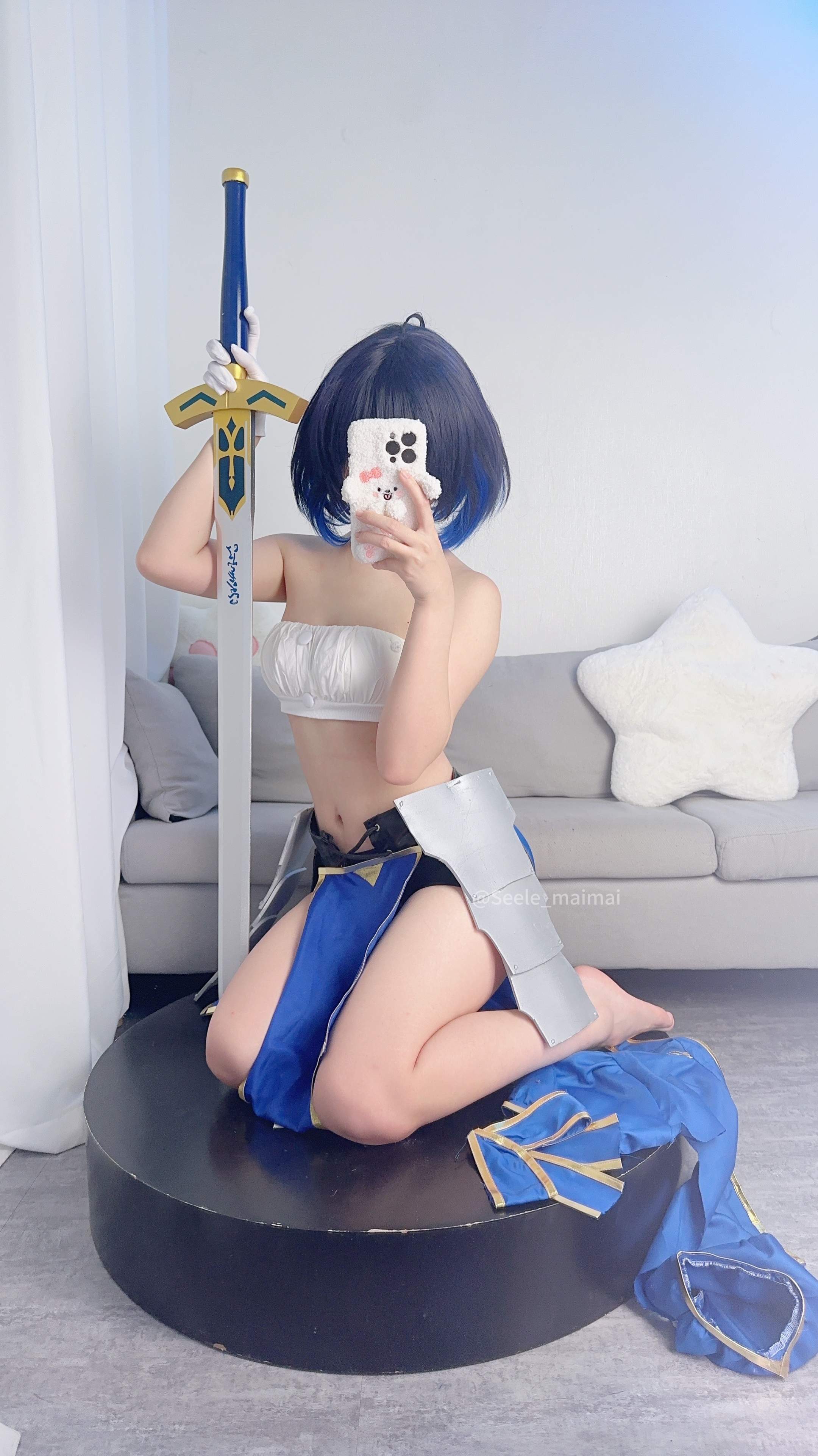 Seele Mạch Mạch - Học Viện Sụp Đổ 2 Saber Seele