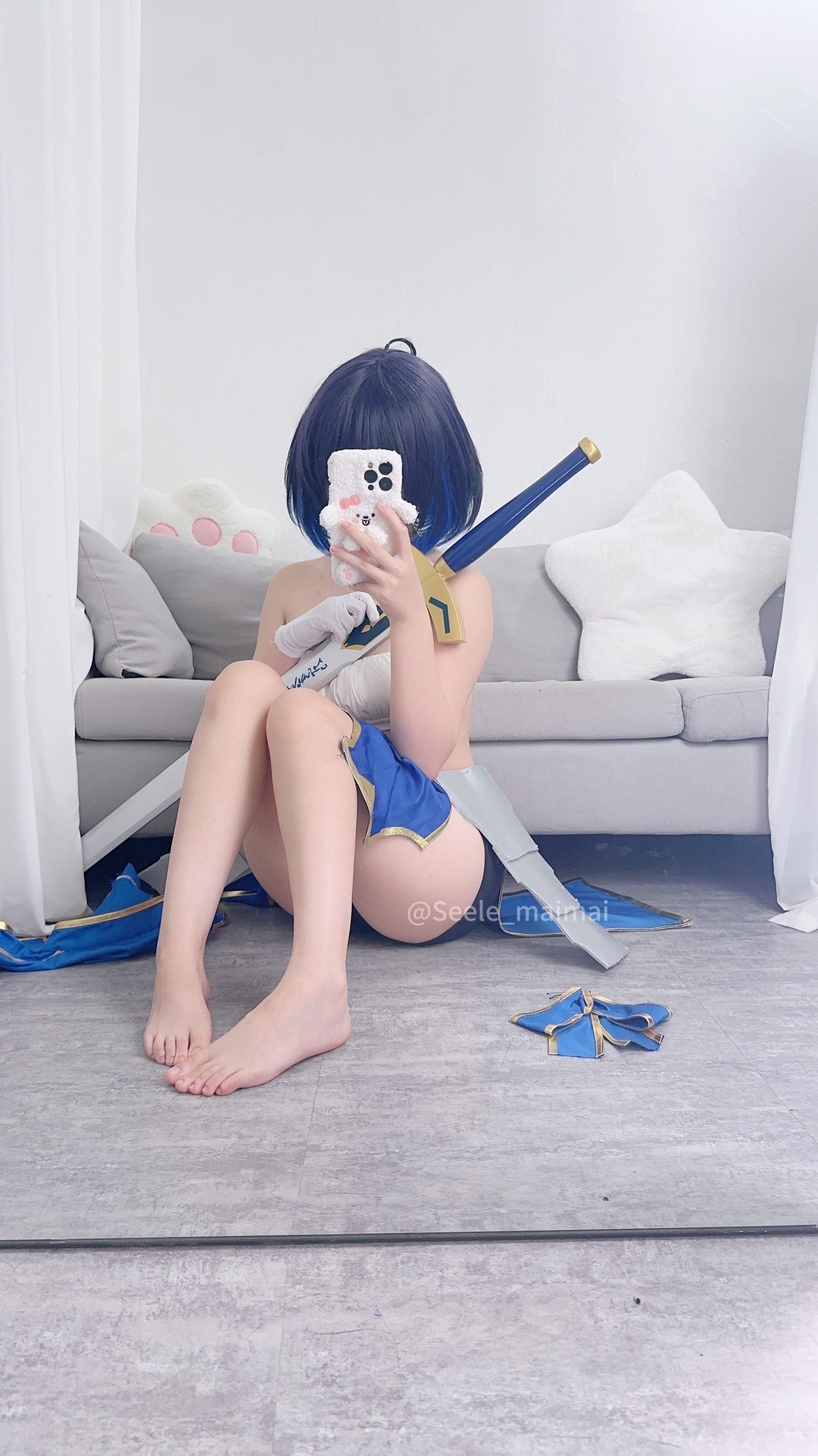 Seele Mạch Mạch - Học Viện Sụp Đổ 2 Saber Seele
