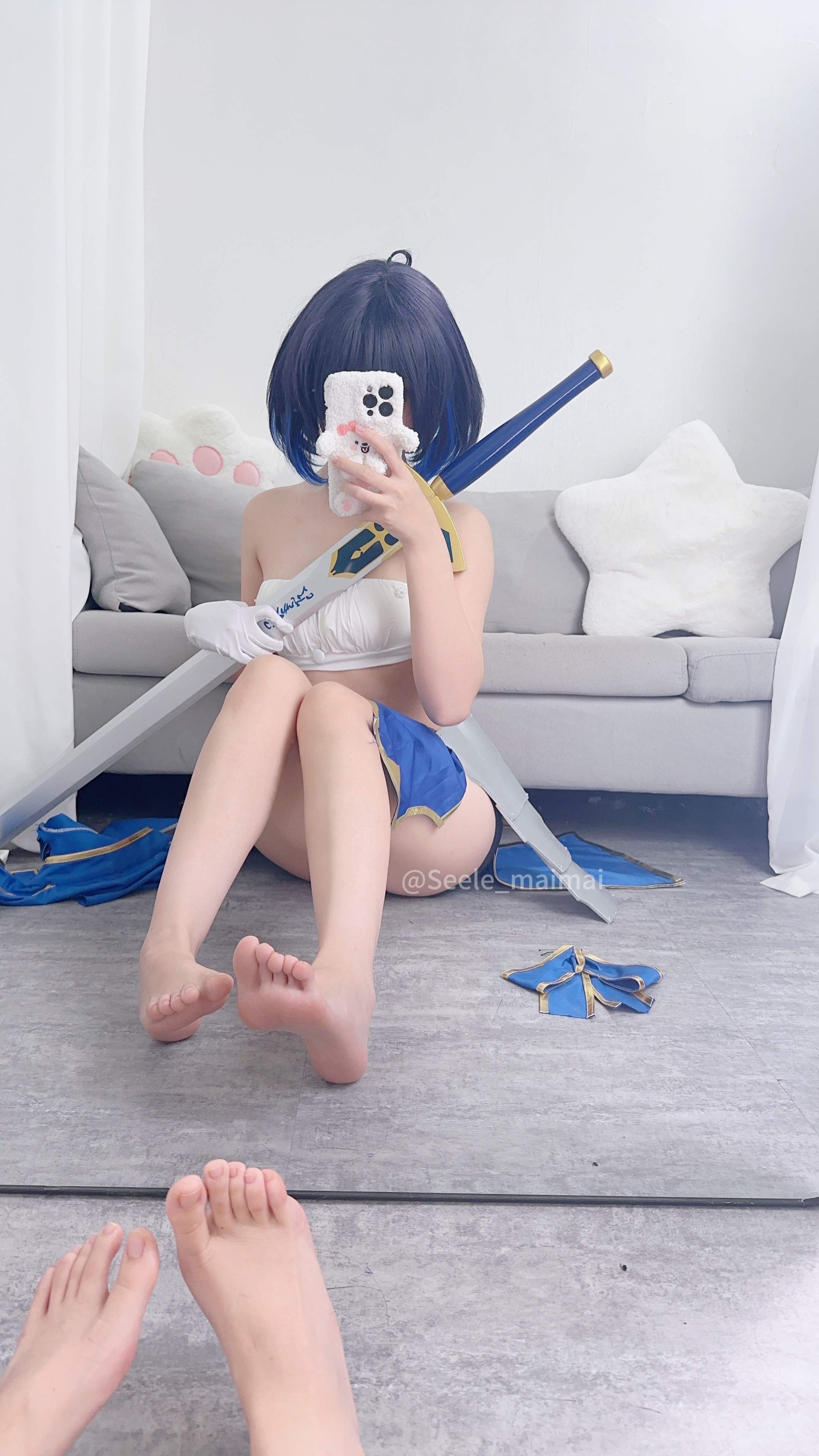 Seele Mạch Mạch - Học Viện Sụp Đổ 2 Saber Seele