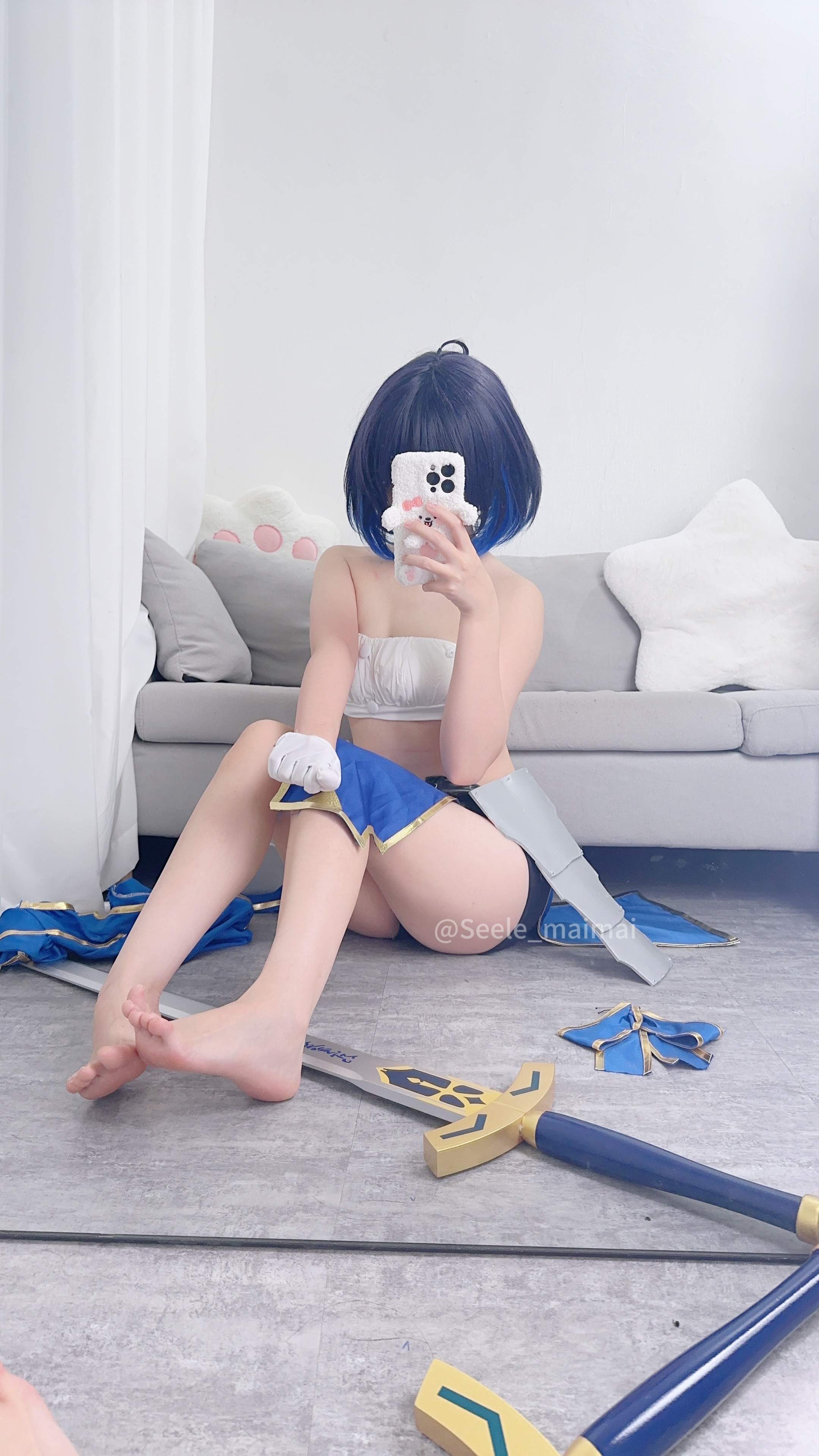 Seele Mạch Mạch - Học Viện Sụp Đổ 2 Saber Seele