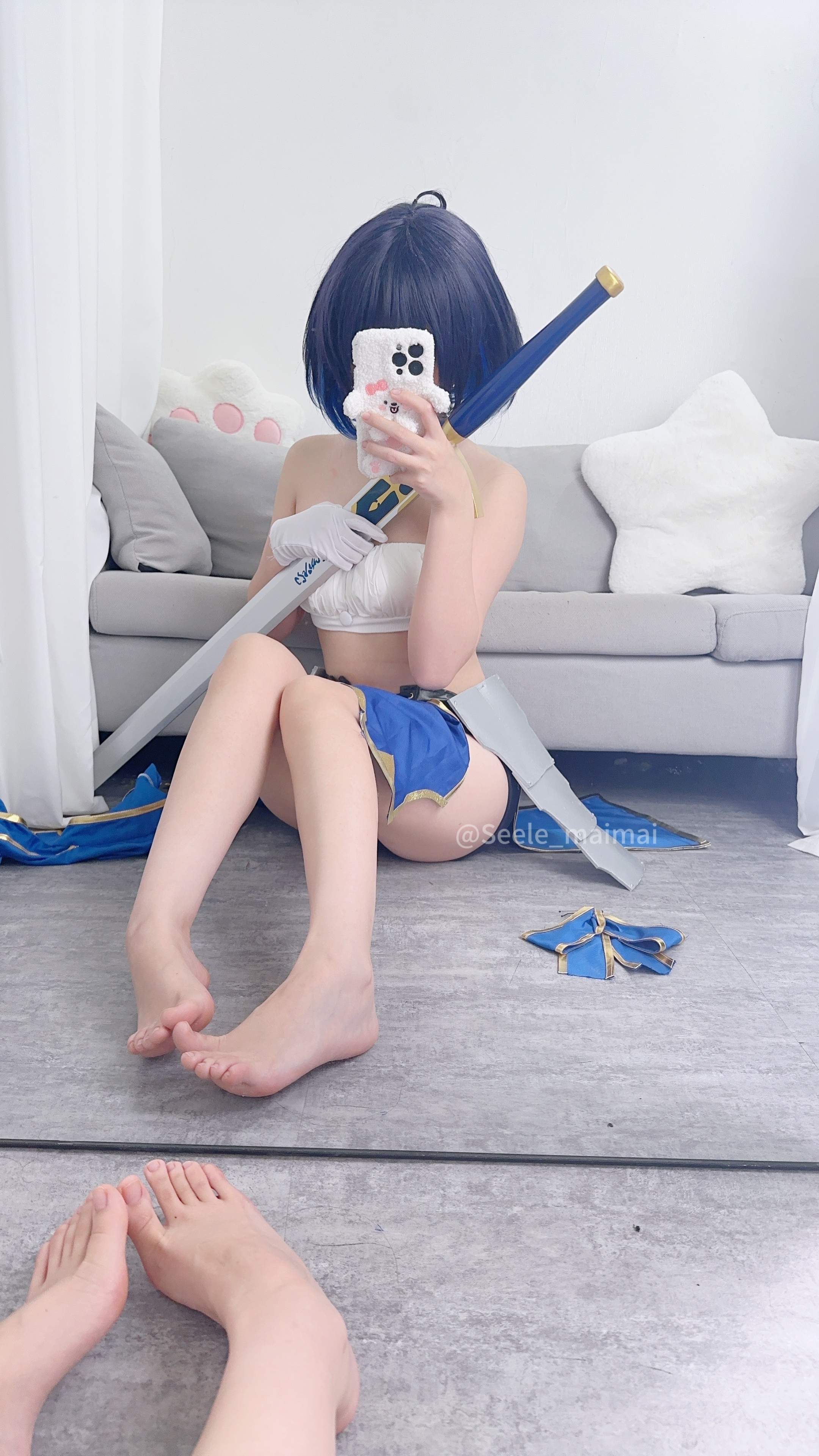 Seele Mạch Mạch - Học Viện Sụp Đổ 2 Saber Seele
