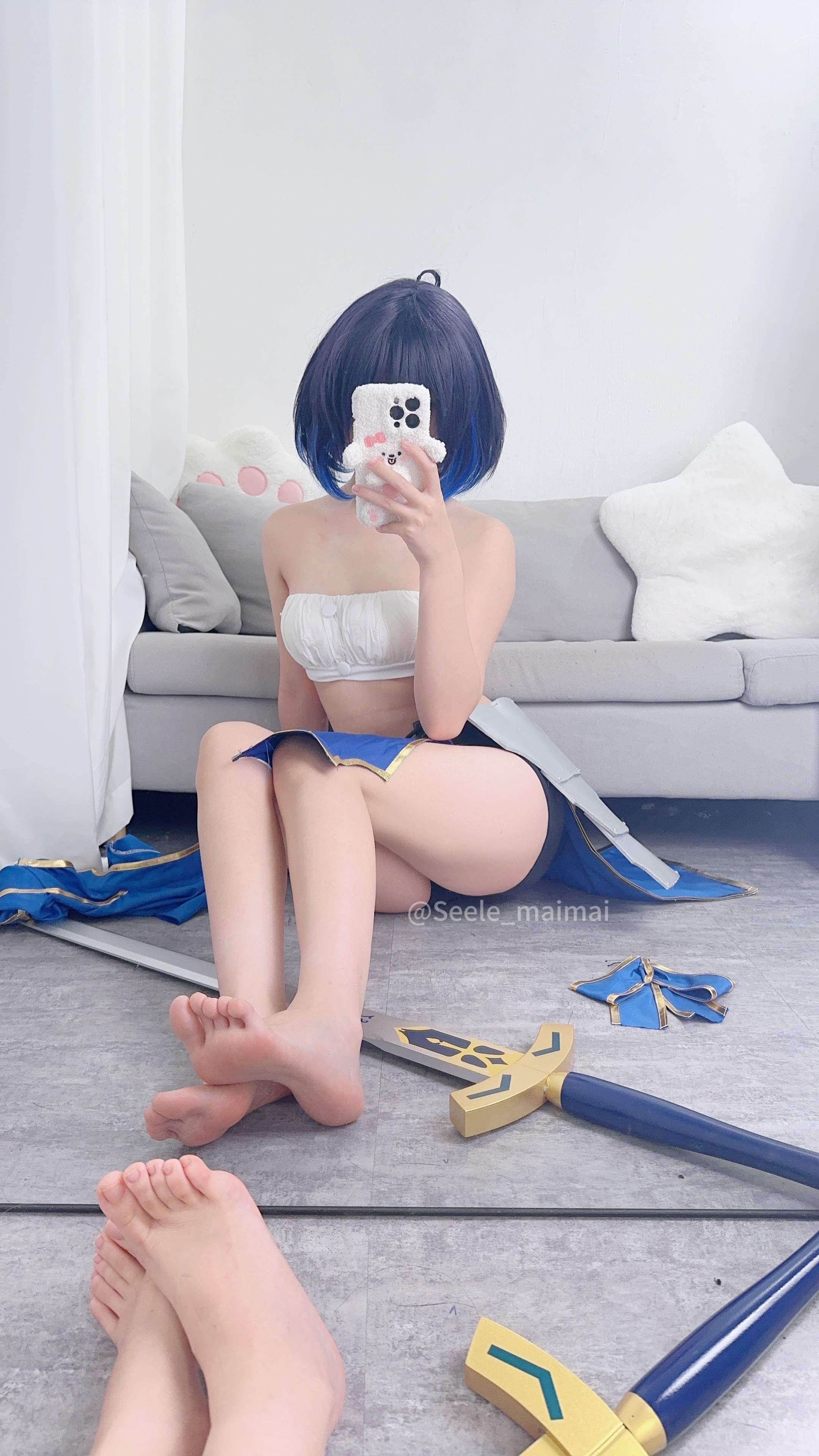 Seele Mạch Mạch - Học Viện Sụp Đổ 2 Saber Seele