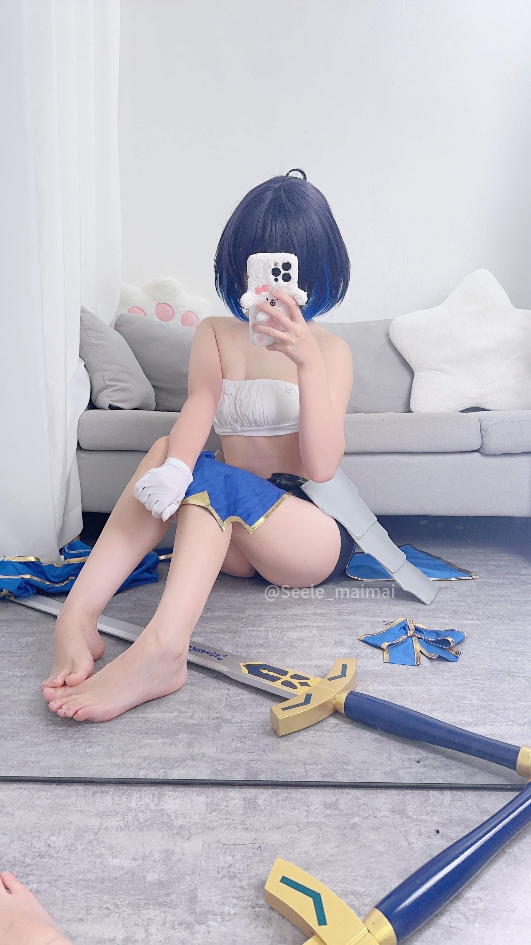 Seele Mạch Mạch - Học Viện Sụp Đổ 2 Saber Seele