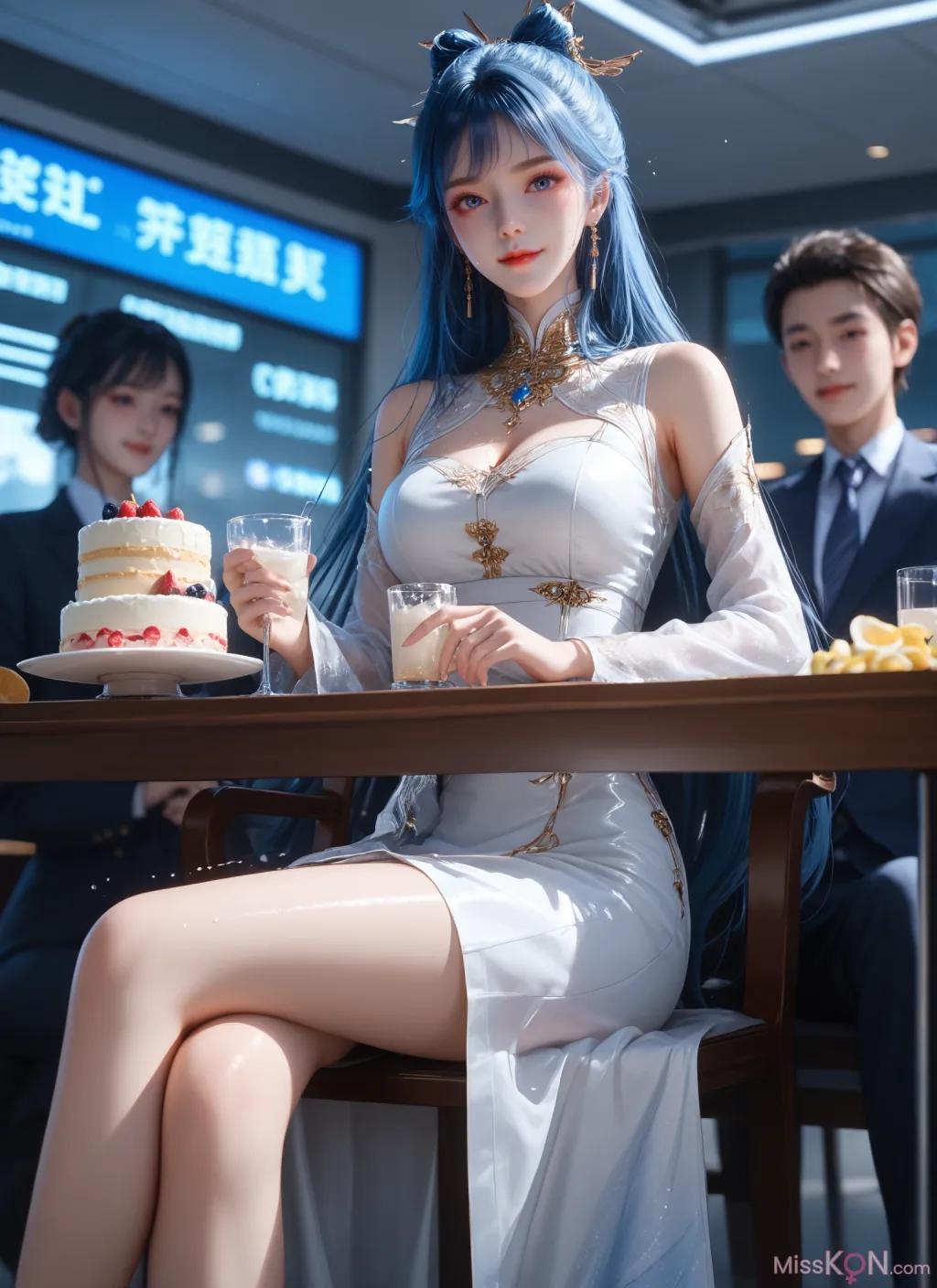 AI 生成] 絕世唐門-唐舞桐 小巷調教 銳克 (74 張照片)