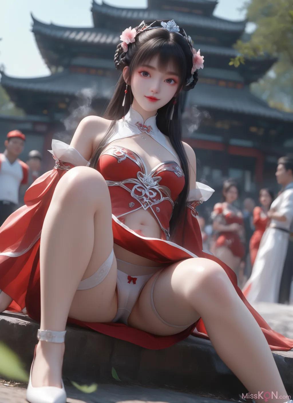 (繁體中文)[AI 生成] 完美世界-小火靈兒 堕落之路 鐵克 (88 張圖片)