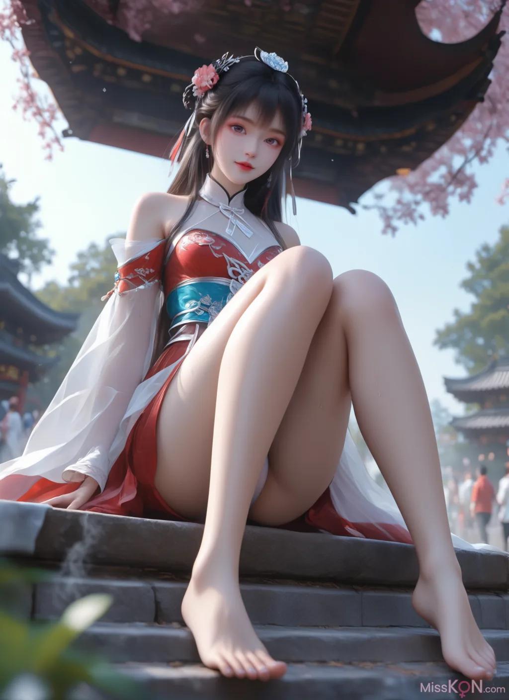 (繁體中文)[AI 生成] 完美世界-小火靈兒 堕落之路 鐵克 (88 張圖片)