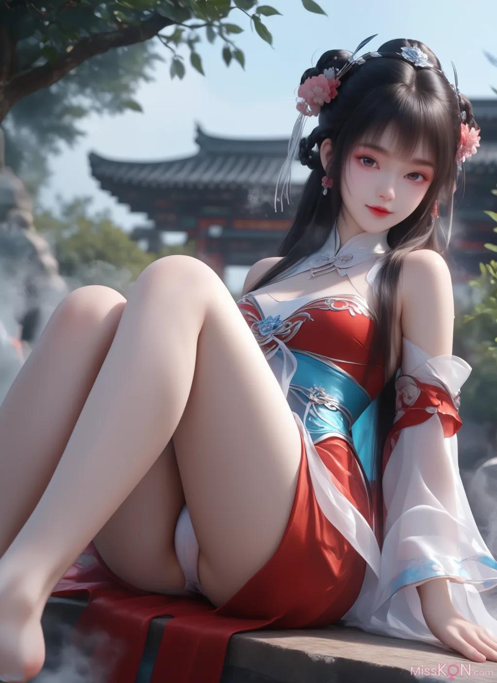 (繁體中文)[AI 生成] 完美世界-小火靈兒 堕落之路 鐵克 (88 張圖片)