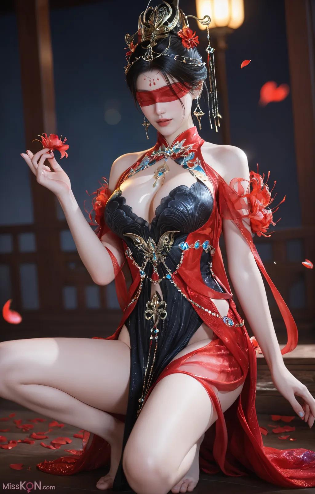 AI Generated] Eternal Damnation - Ning Hong Ye [Ink Traces] (303 photos)
