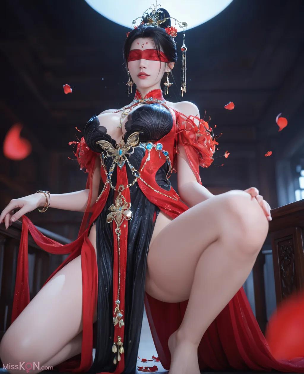 AI Generated] Eternal Damnation - Ning Hong Ye [Ink Traces] (303 photos)