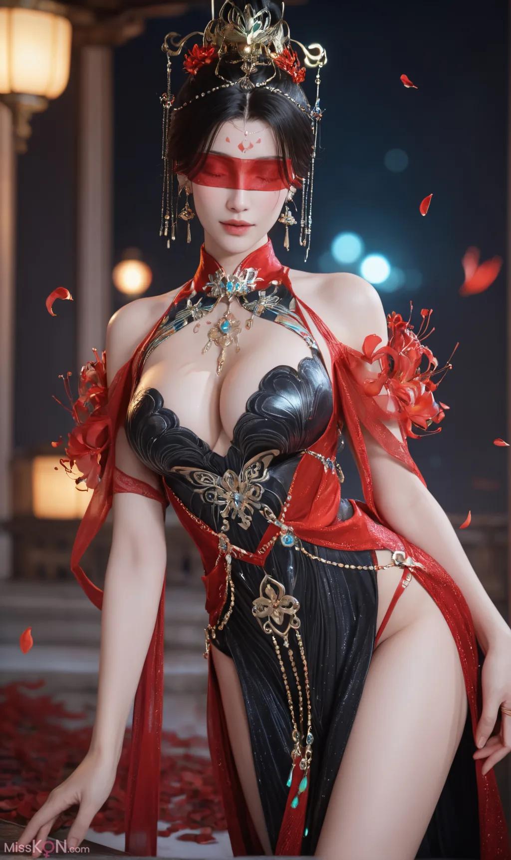 AI Generated] Eternal Damnation - Ning Hong Ye [Ink Traces] (303 photos)