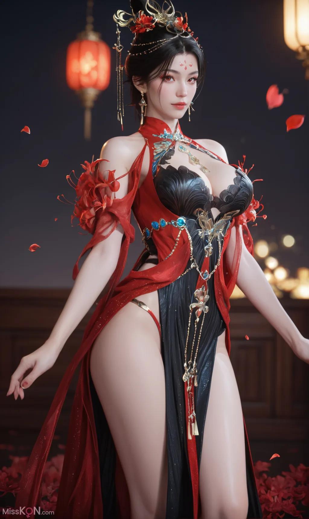 AI Generated] Eternal Damnation - Ning Hong Ye [Ink Traces] (303 photos)