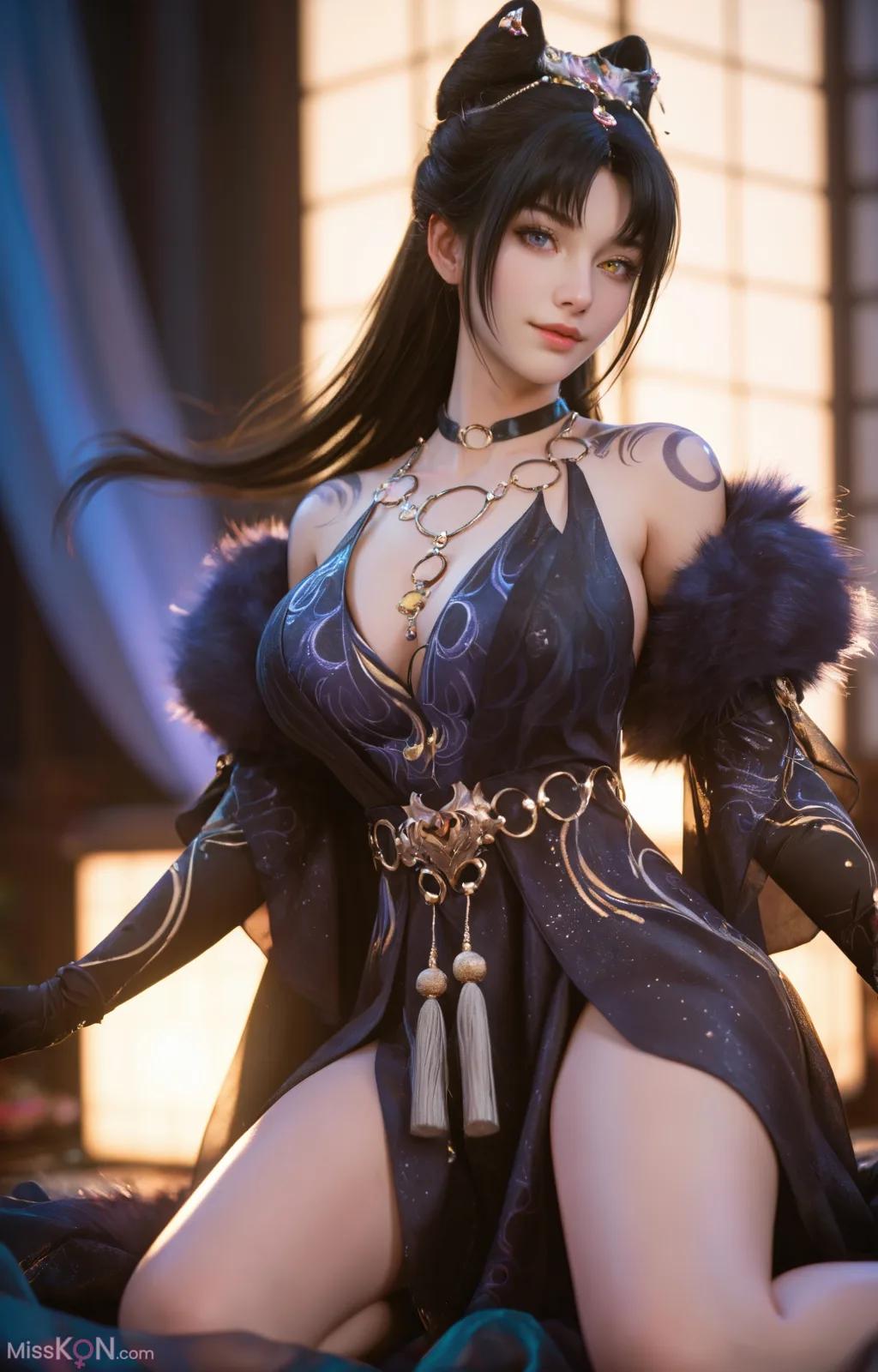 [AI Generated] 永劫无间-玉玲珑【墨迹】 (267 photos)