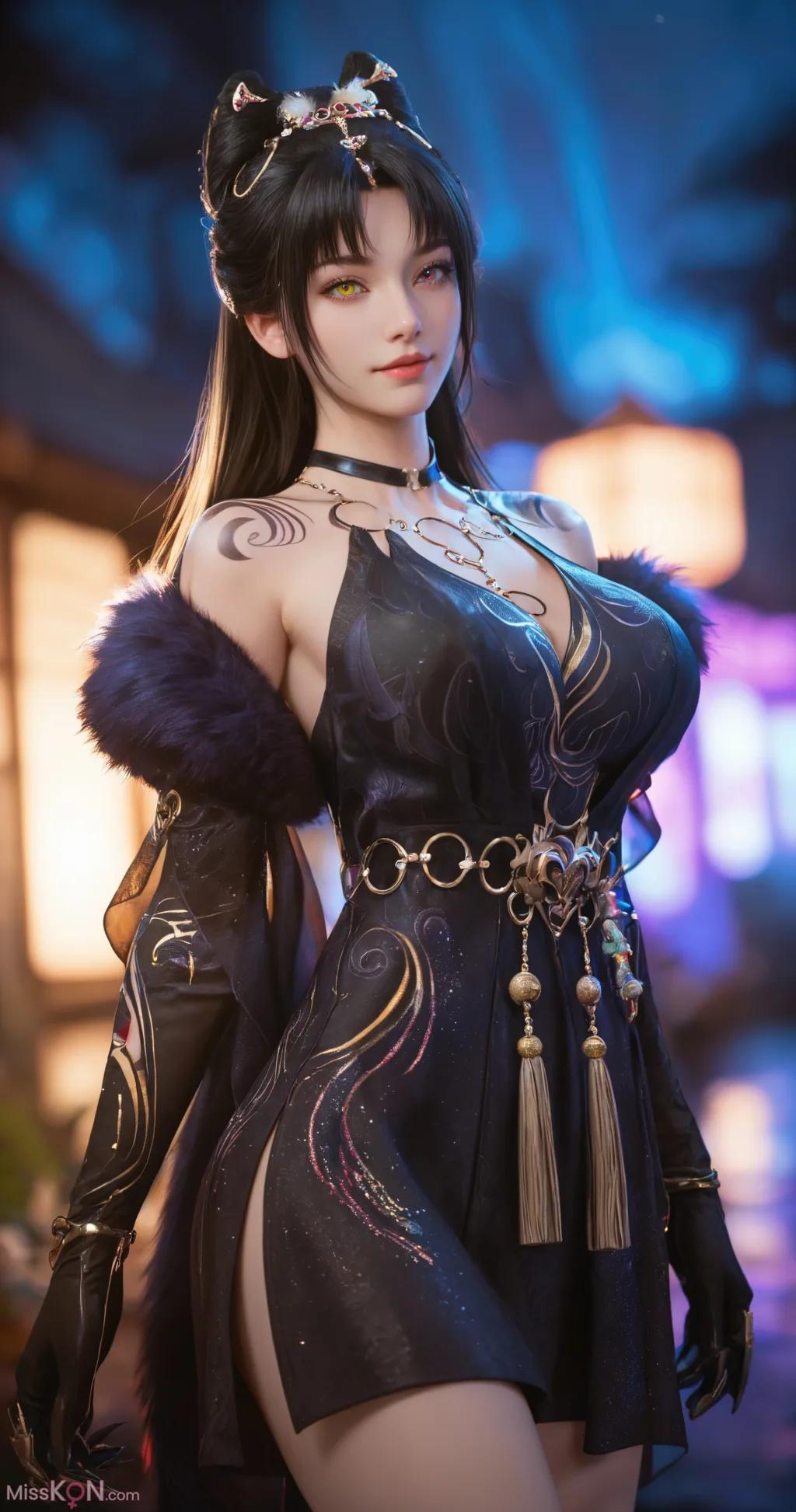 [AI Generated] 永劫无间-玉玲珑【墨迹】 (267 photos)