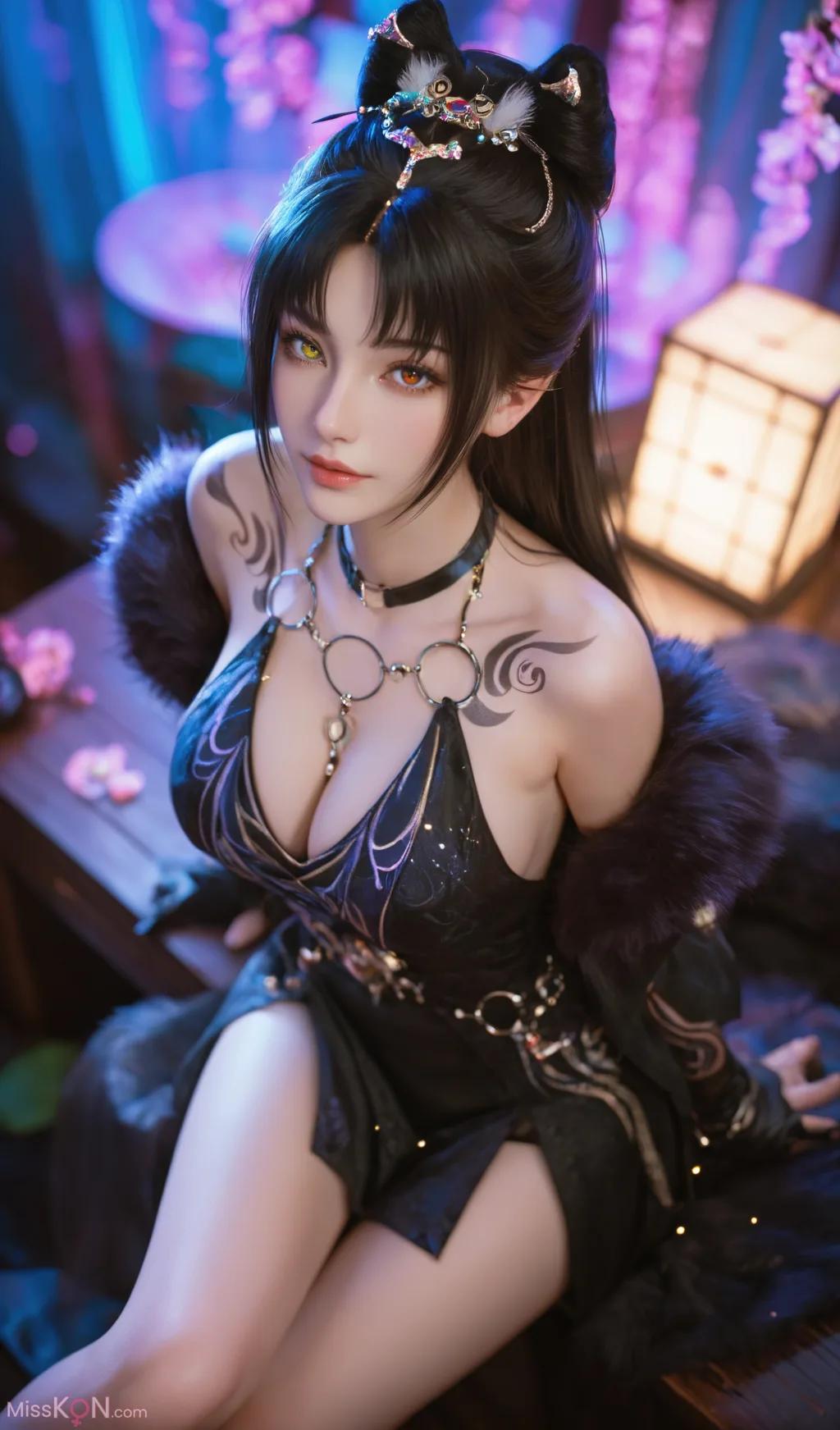 [AI Generated] 永劫无间-玉玲珑【墨迹】 (267 photos)