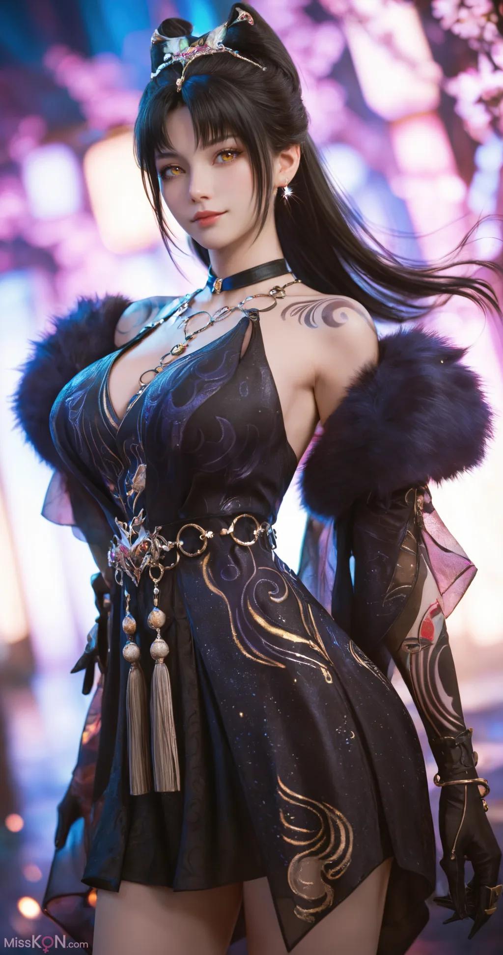 [AI Generated] 永劫无间-玉玲珑【墨迹】 (267 photos)