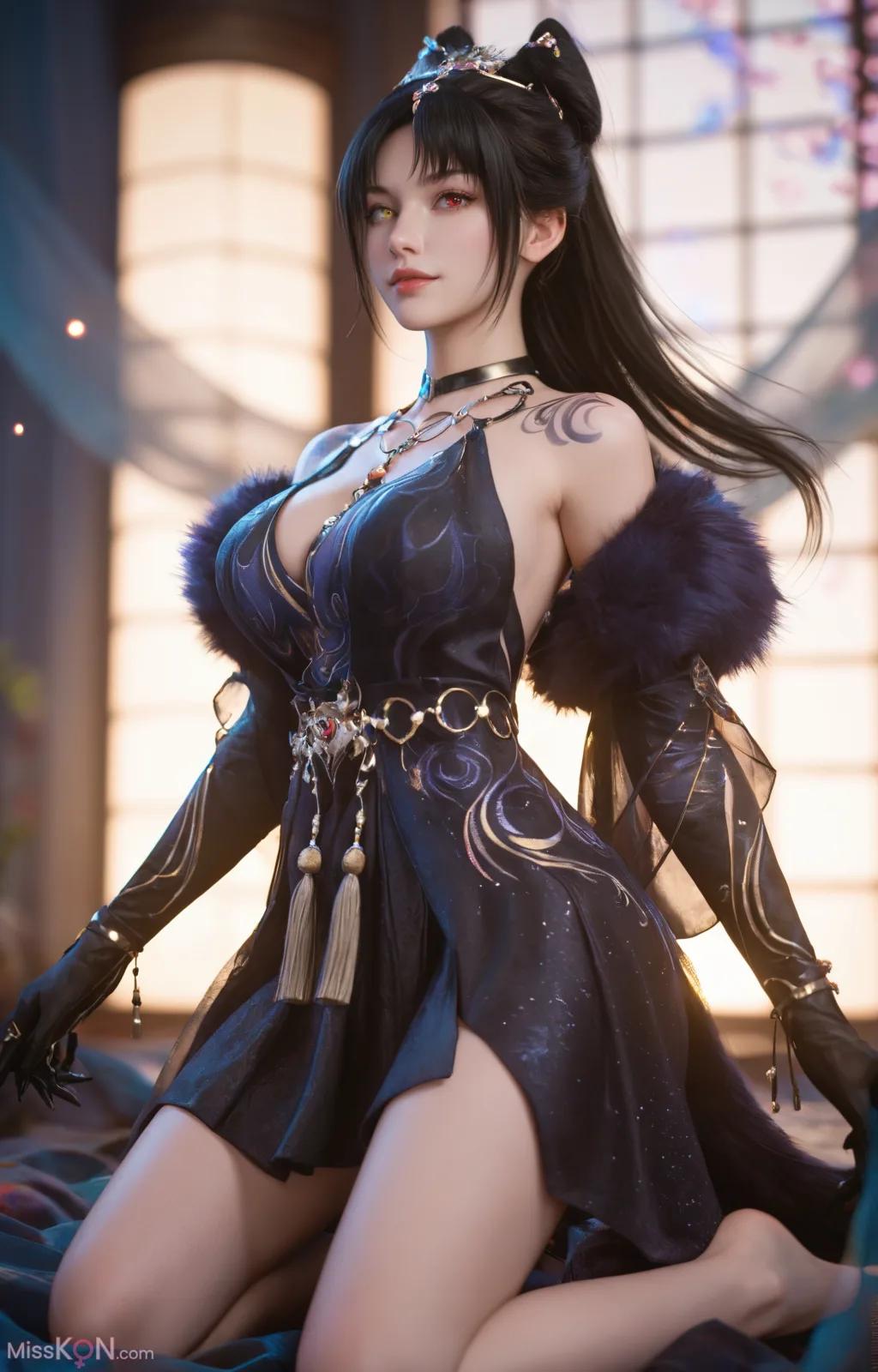 [AI Generated] 永劫无间-玉玲珑【墨迹】 (267 photos)