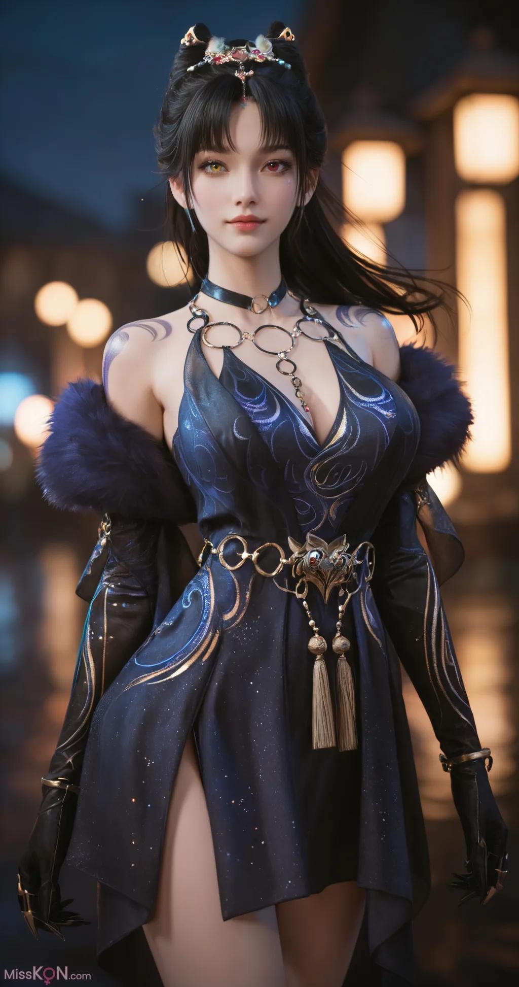 [AI Generated] 永劫无间-玉玲珑【墨迹】 (267 photos)