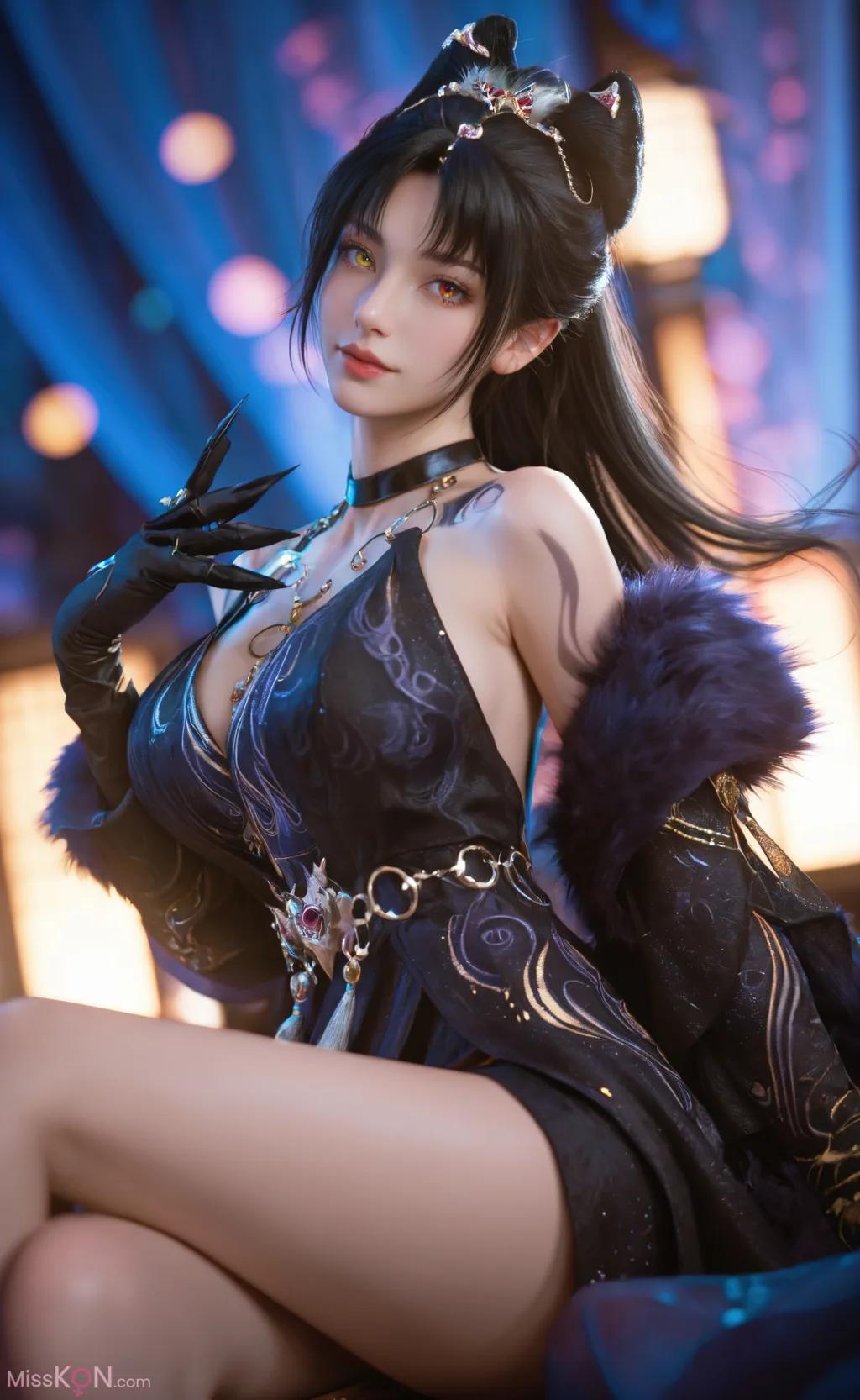 [AI Generated] 永劫无间-玉玲珑【墨迹】 (267 photos)