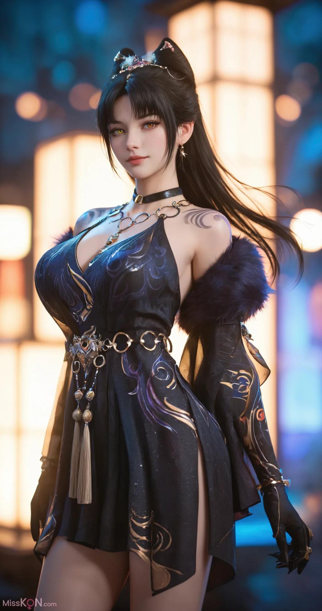 [AI Generated] 永劫无间-玉玲珑【墨迹】 (267 photos)