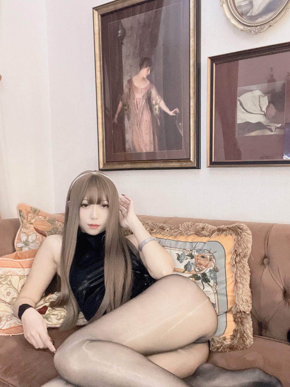 Money Leng Leng - Váy qipao có dây buộc 64P