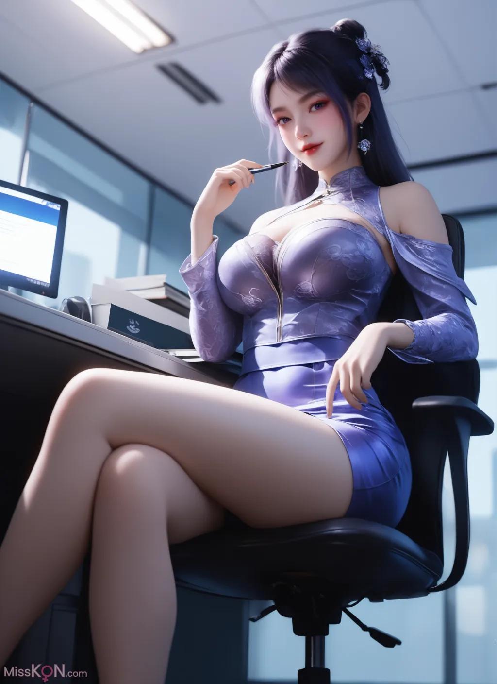 [AI Generated] 遮天-姬紫月 锐克 (70 photos)