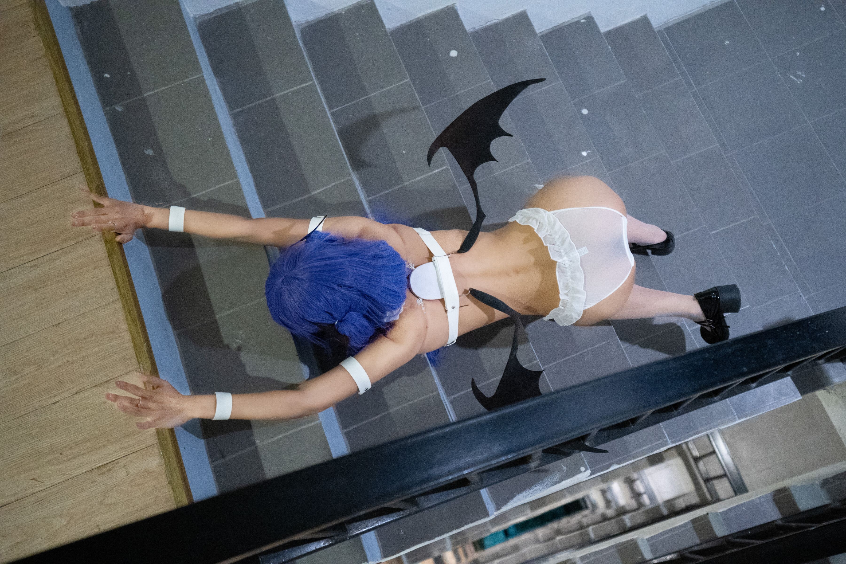 Professional Wet Nurse San Shui Zi - Purple Twin-Tails Succubus