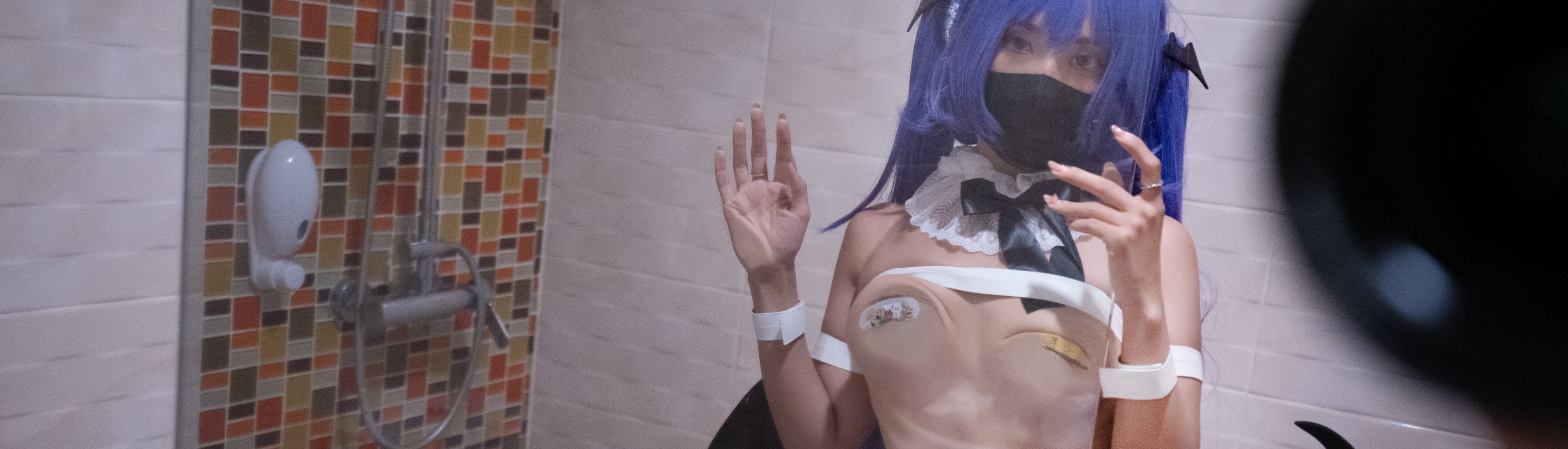Professional Wet Nurse San Shui Zi - Purple Twin-Tails Succubus