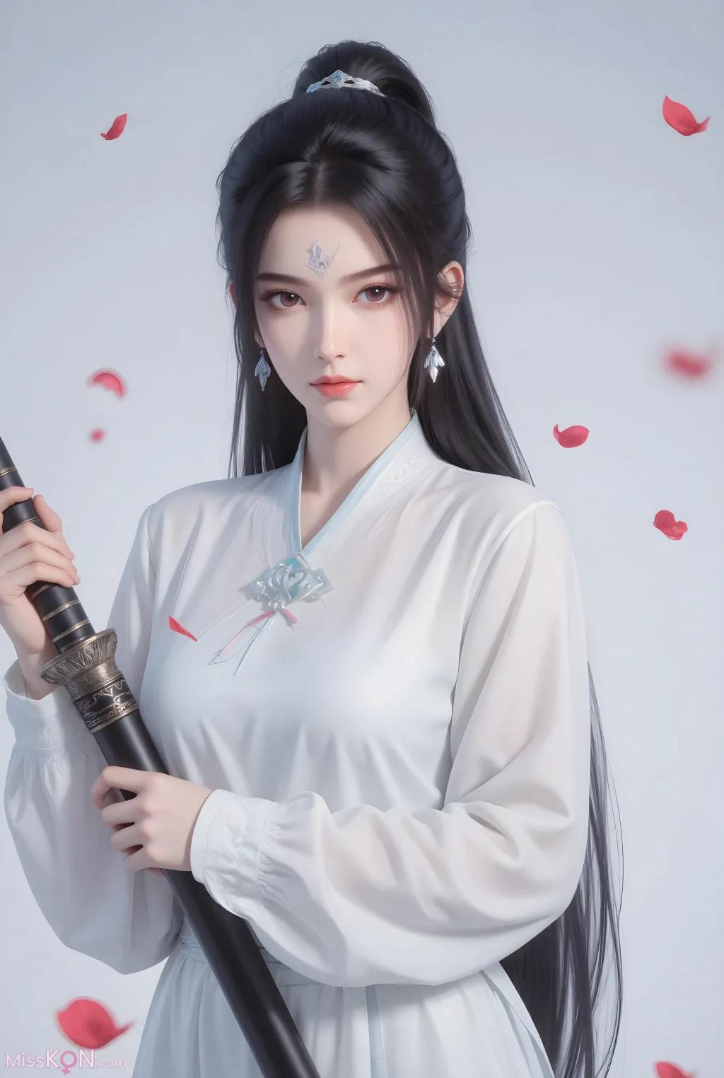 AI 생성] 검래-닝야오【염목】 (77장 사진)
