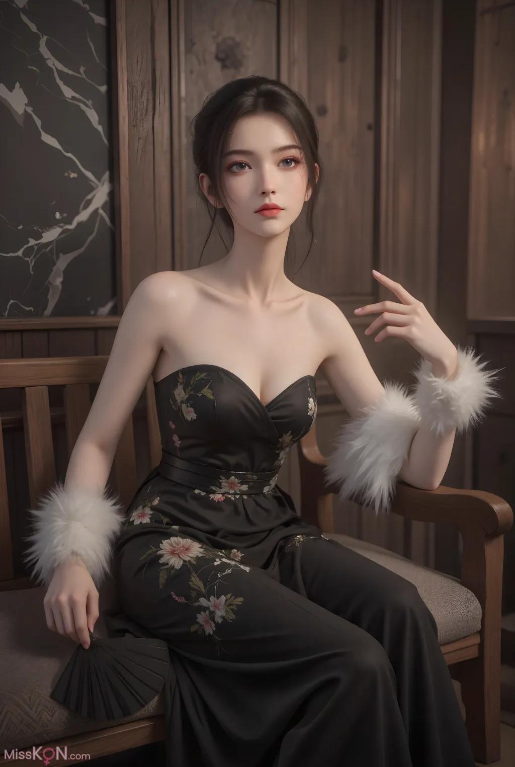 สร้างโดย AI] เจี้ยนไล่-นิงเย้า【รันโม่】 (77 ภาพ)