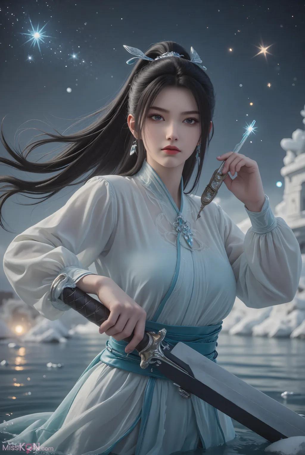 สร้างโดย AI] เจี้ยนไล่-นิงเย้า【รันโม่】 (77 ภาพ)