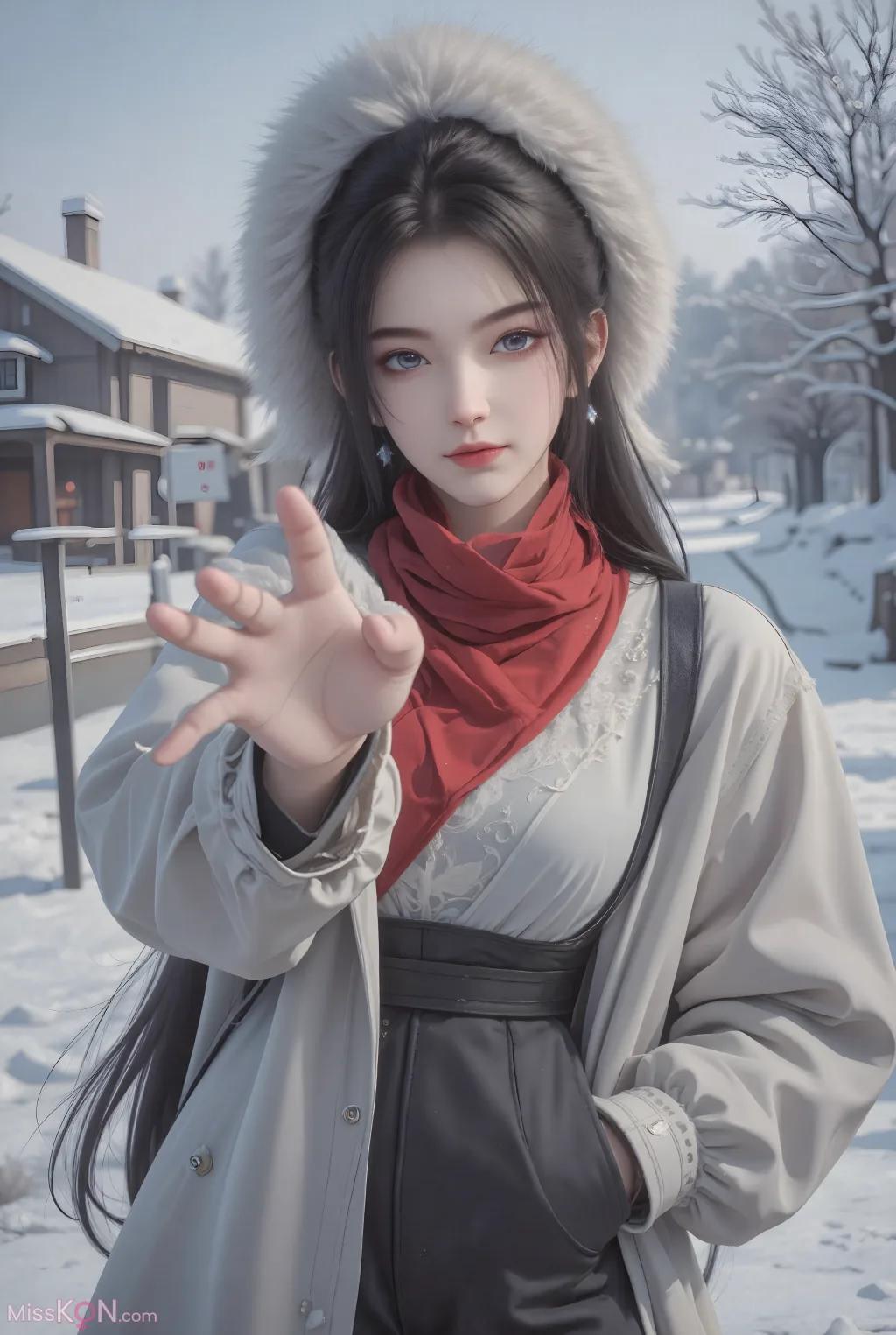 [AI Generated] 剑来-宁姚【染默】 (77 photos)
