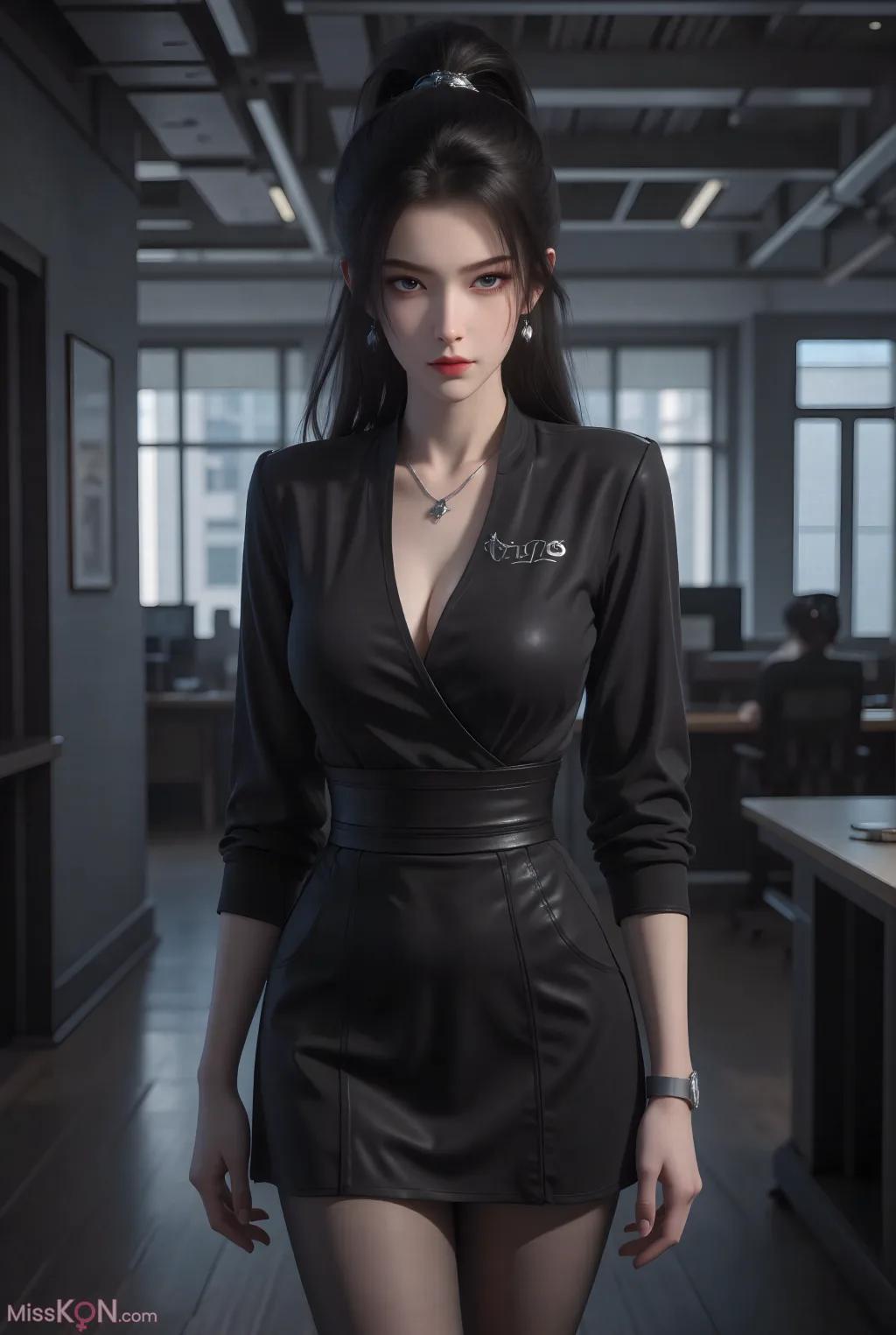 [AI Generated] 剑来-宁姚【染默】 (77 photos)