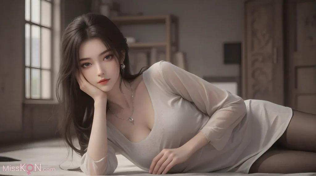[AI Generated] 剑来-宁姚【染默】 (77 photos)