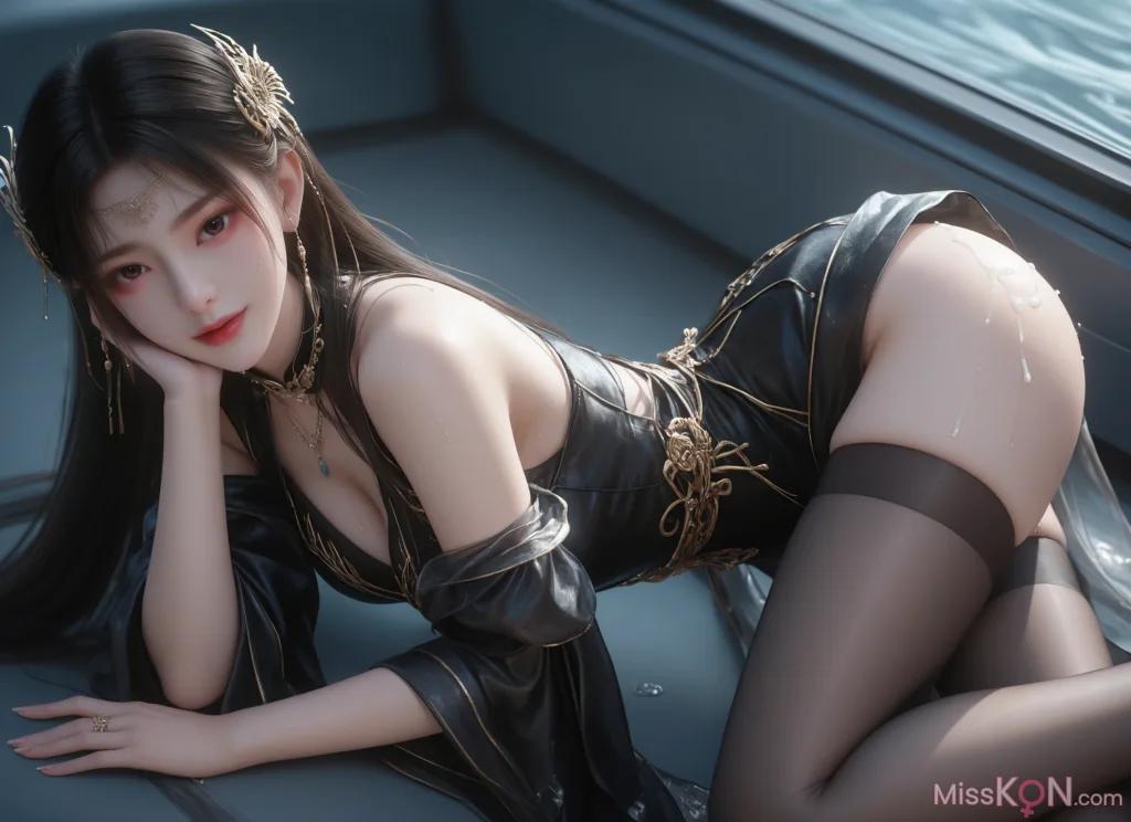 AI 生成] 銳克 黑火靈兒 (32 張照片)