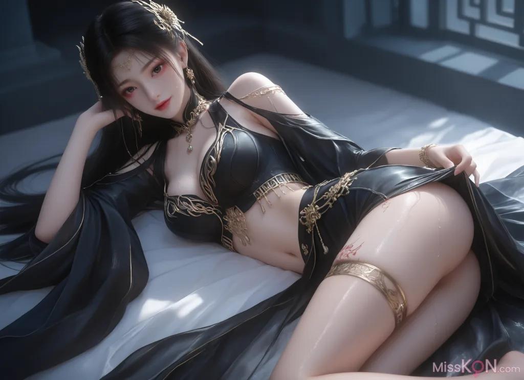 AI 生成] 銳克 黑火靈兒 (32 張照片)