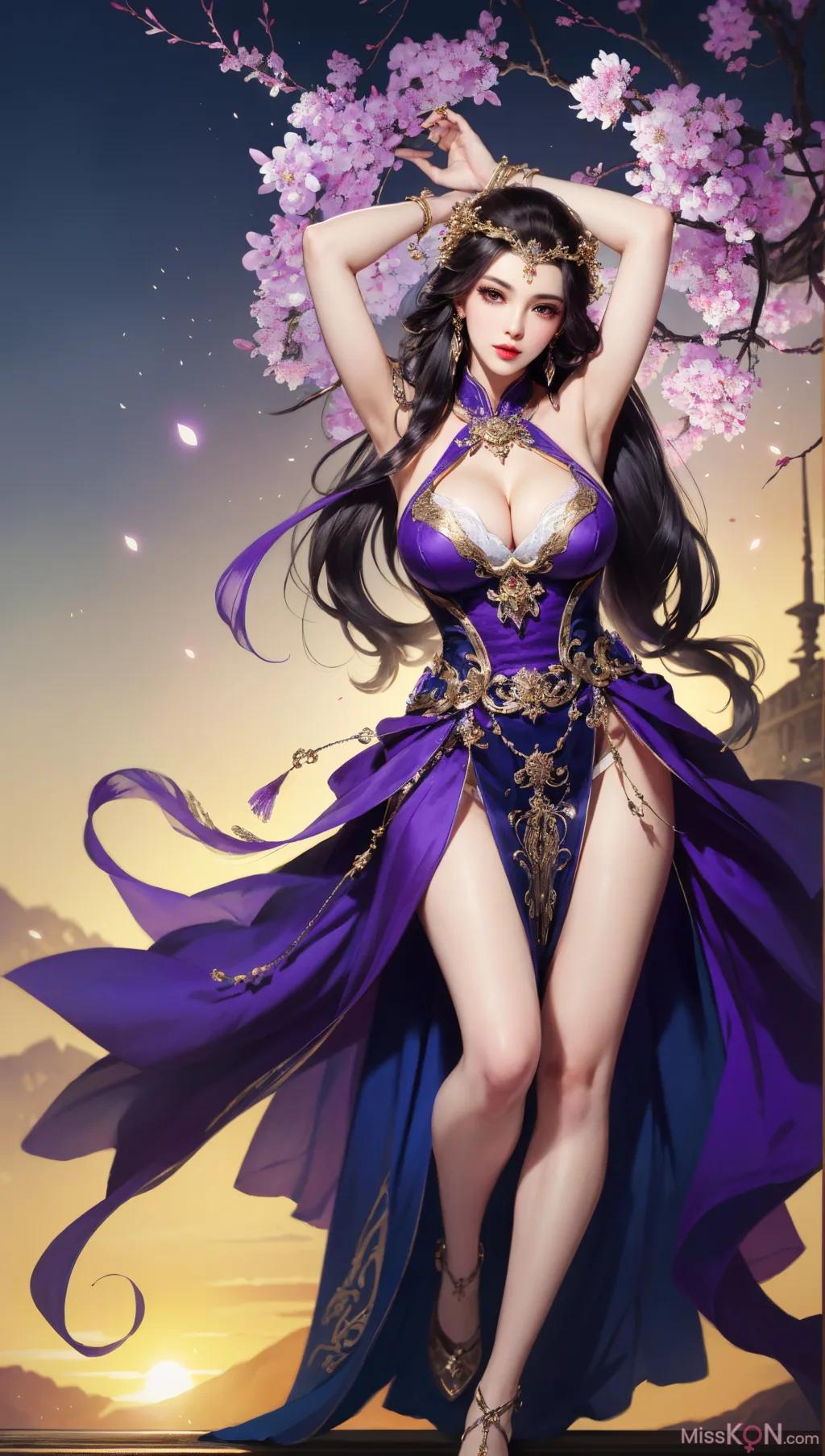 AI Generated] Three Kingdoms  Art Style [Mo Ji] (199 photos)