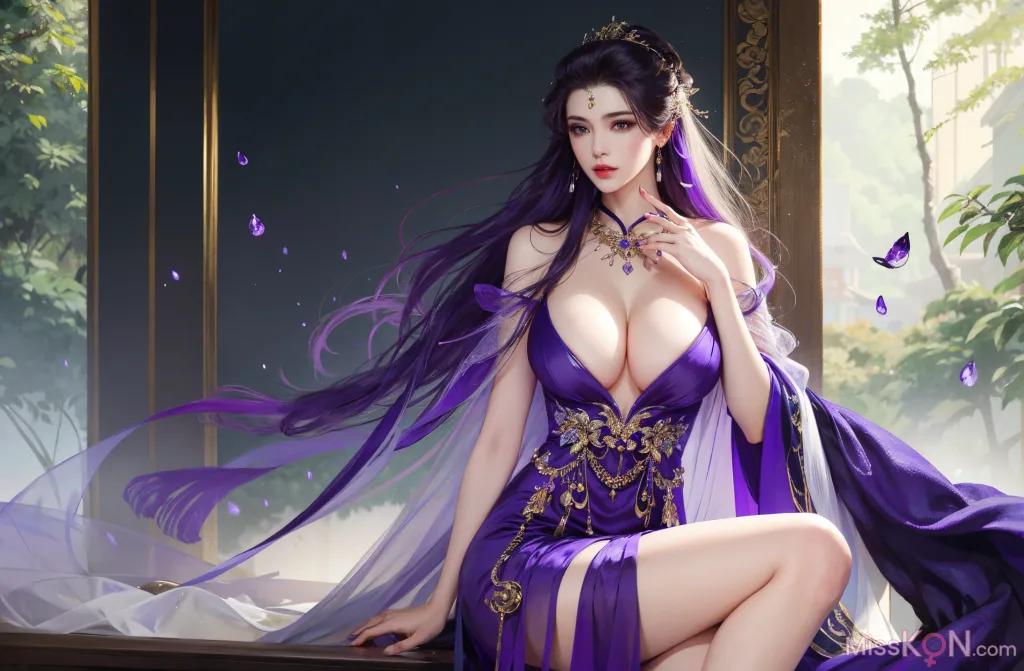 AI Generated] Three Kingdoms  Art Style [Mo Ji] (199 photos)