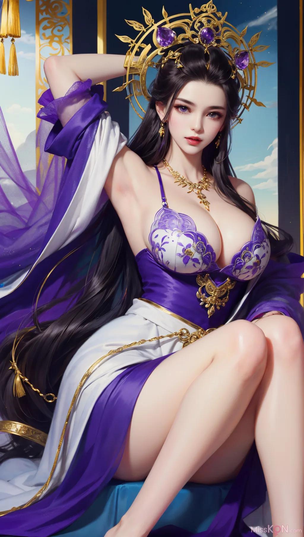 AI Generated] Three Kingdoms  Art Style [Mo Ji] (199 photos)