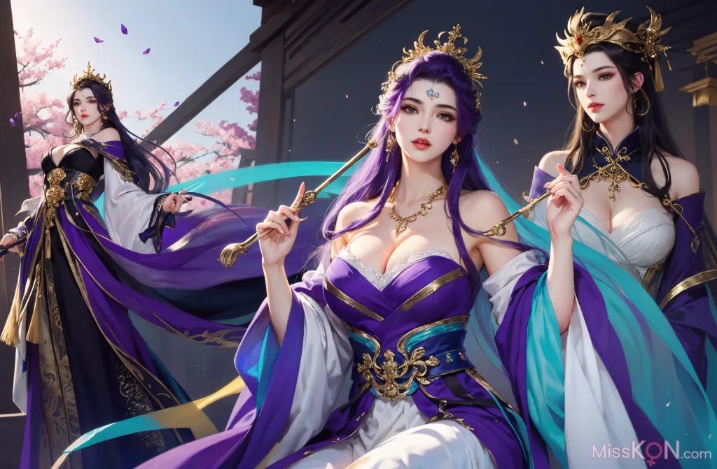 [AI Generated] 三国杀画风【墨迹】 (199 photos)