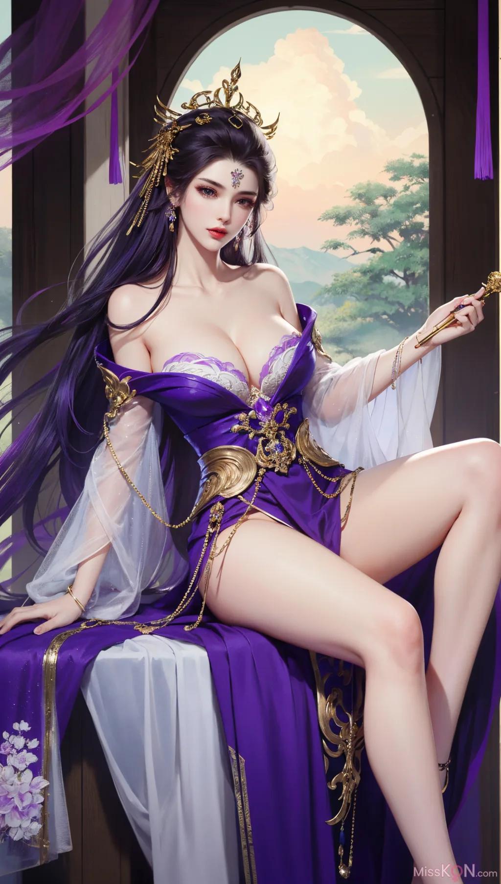 AI Generated] 三國殺畫風【墨跡】 (199 張照片)