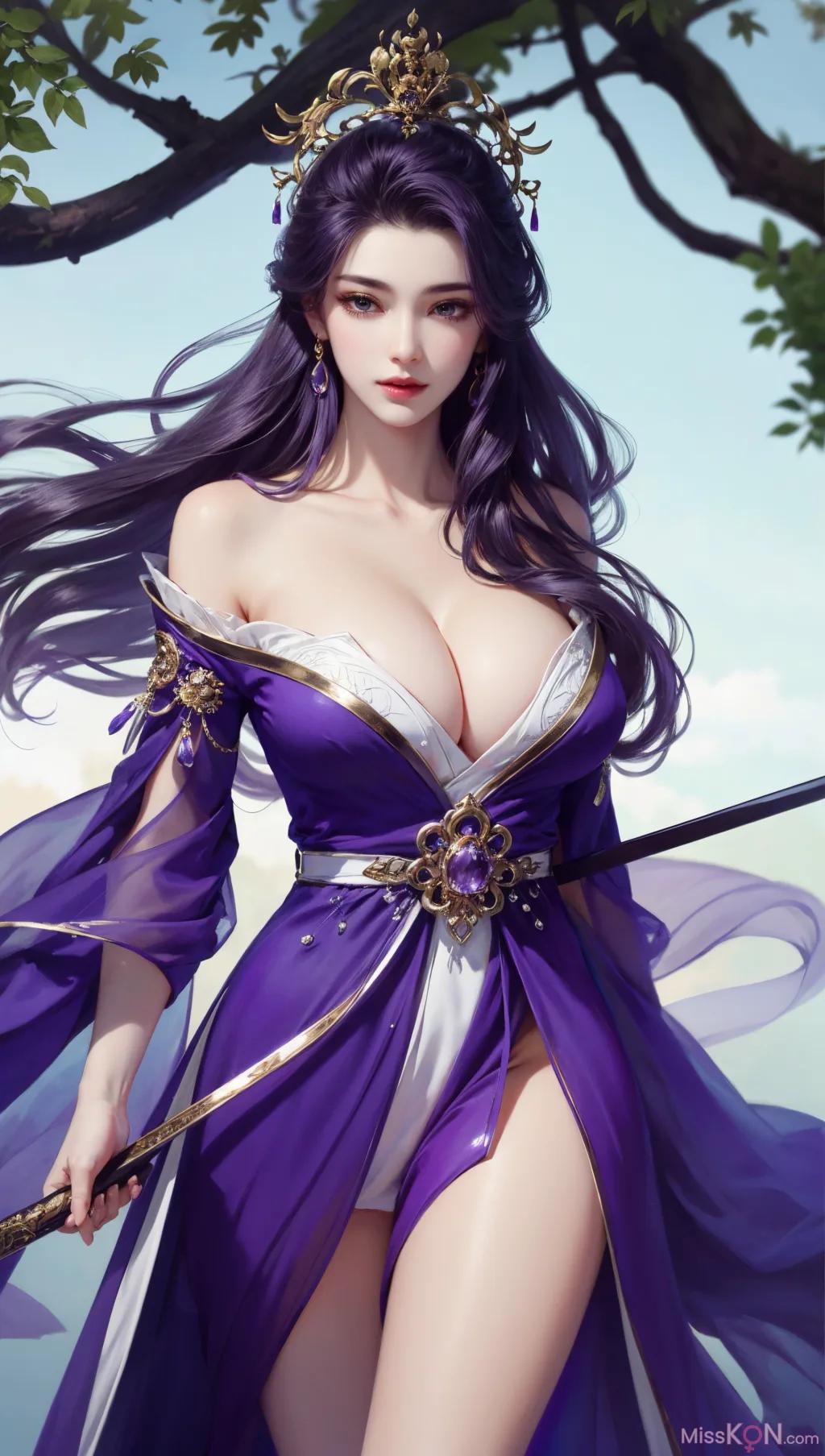 AI Generated] 三國殺畫風【墨跡】 (199 張照片)