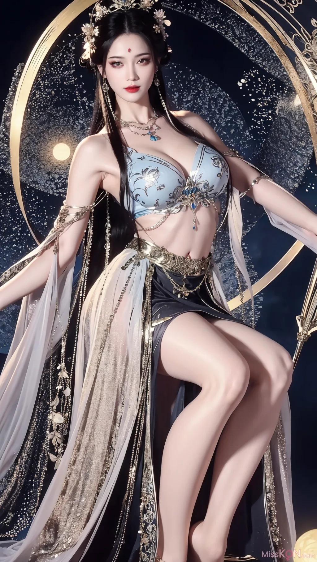 [AI Generated] 仙女系列-707【墨迹】 (101 photos)